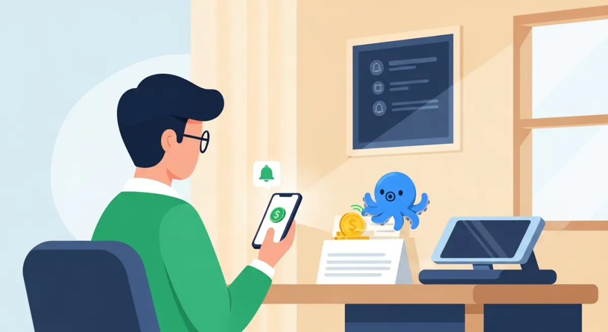 Smart budget alert notifications